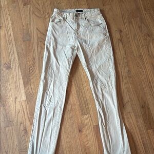 Beige American Tall Straight-Leg and Pants- waist 30 / length 38